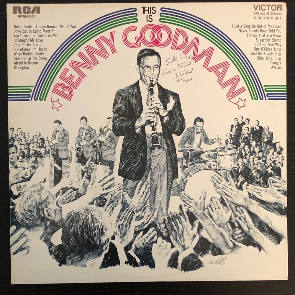 Benny Goodman This Is Benny Goodman Vinyl Lp Double Record Album Set